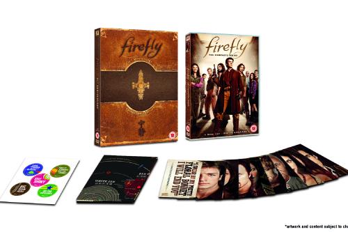 Win 15th Anniversary Firefly Box Set On DVD