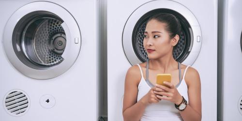 Wash her laundry: the true-false laundry