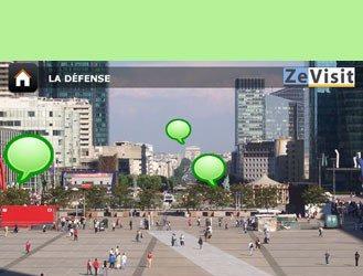Zevisit: shoot a tourist spot and your i-phone will tell you the visit!