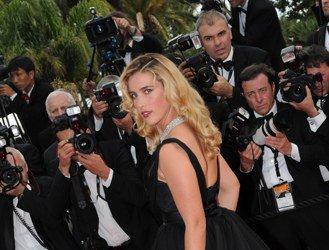 Vahina Giocante's Hollywood retro hairstyle at the Cannes Film Festival