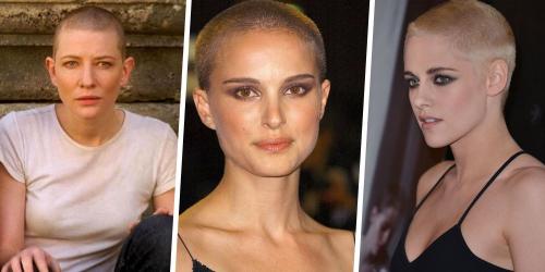 Stars who shaved their heads